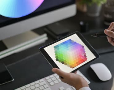 работа на планшете